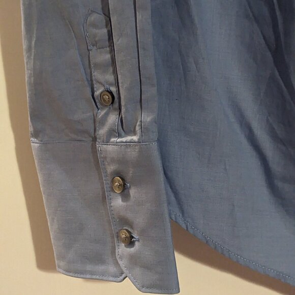 Calvin Klein ladies long sleeve button down blouse - Picture 3 of 3